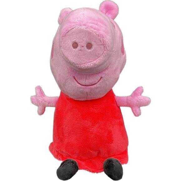 Kohls Cares Peppa Pig Plush Pink & Red Stuffed Toy 12 Inches Tall Soft Cuddly - Picture 1 of 7